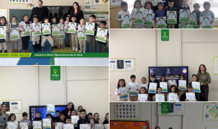 Doğu Akdeniz Doğa Anaokulu ve İlkokulu öğrencileri