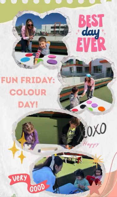 Doğa International Schools Girne’de Fun Friday – Colour Day Etkinliği!