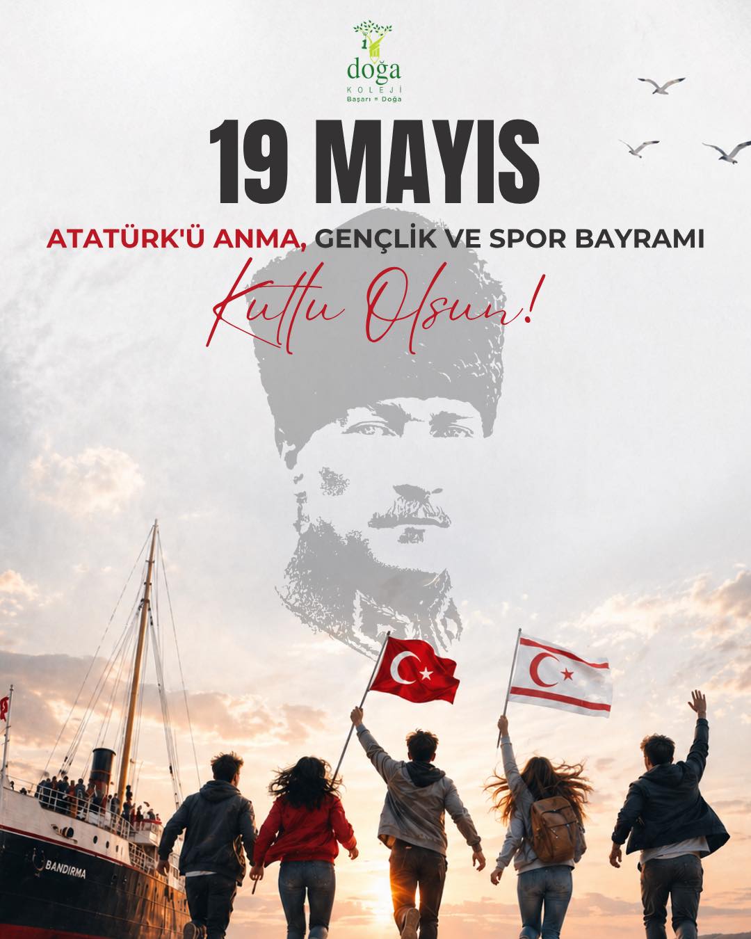 Gençlik varsa umut vardır. 19 Mayıs kutlu olsun!