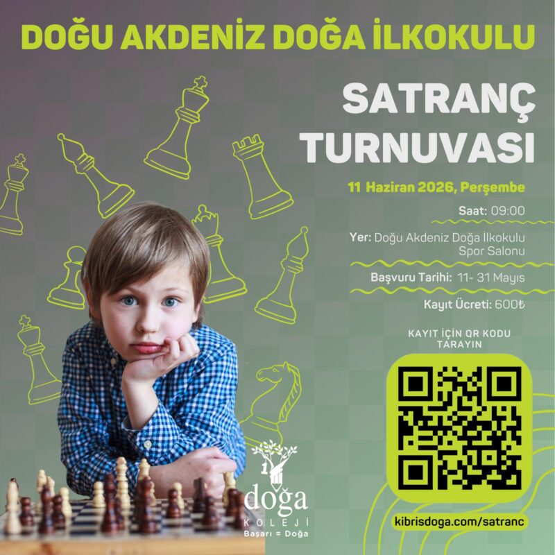 Doğu Akdeniz Doğa İlkokulu Geleneksel Okul Aile Birliği Satranç Turnuvası