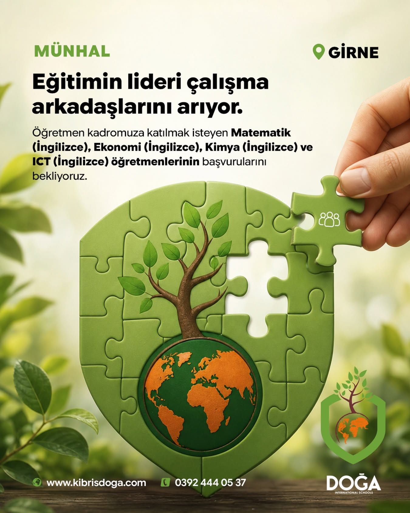 Eğitimin Lideri güçlü akademik kadrosuna yeni çalışma arkadaşları arıyor!