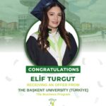 Congratulations to our student Elif Turgut on receiving an offer from the Başkent University (Türkiye) for the Business program.