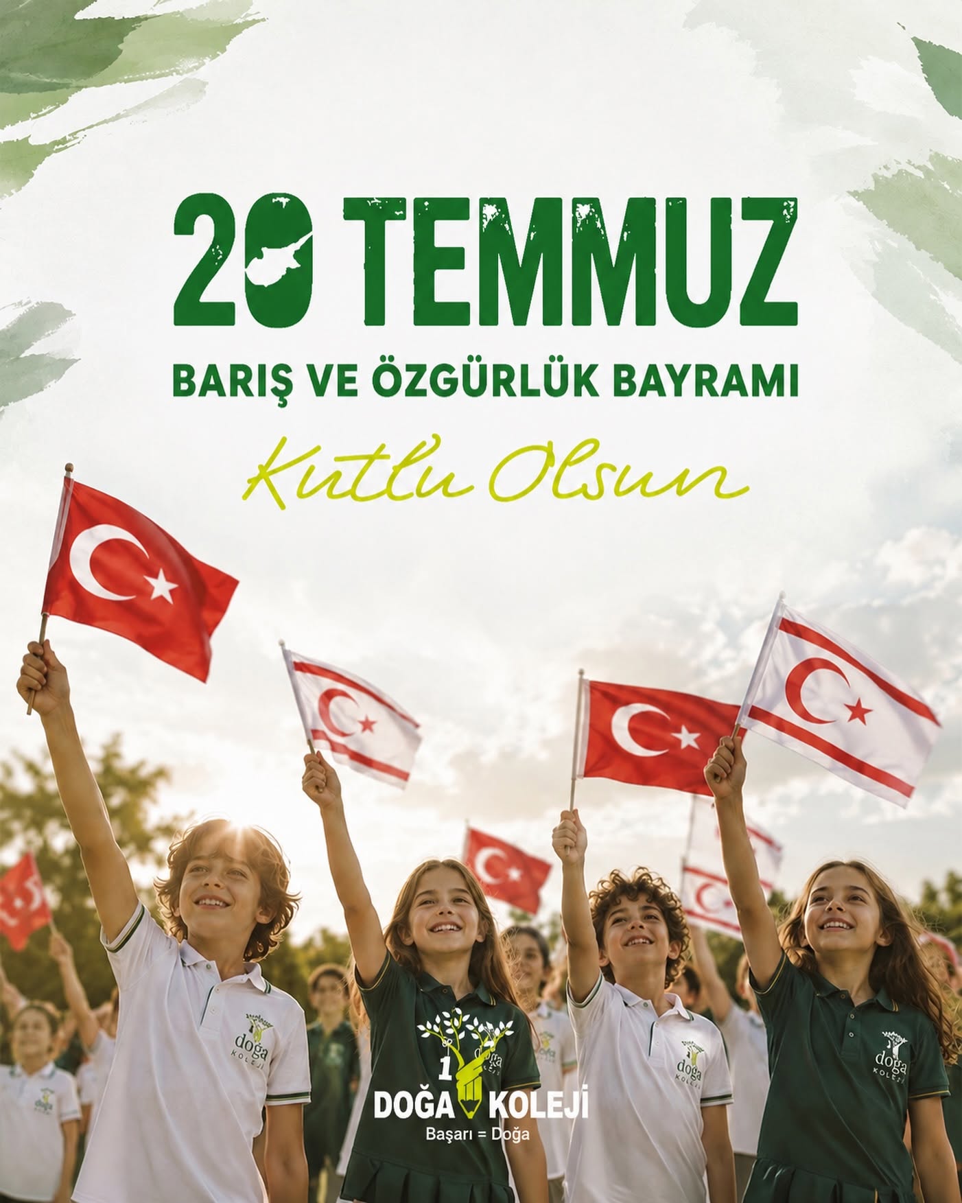 20 Temmuz Barış ve Özgürlük Bayramı kutlu olsun