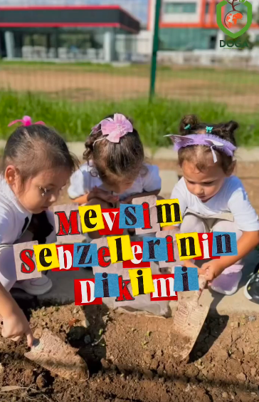 Doğa International Schools’ta Mevsim Sebzeleri Toprakla Buluştu!