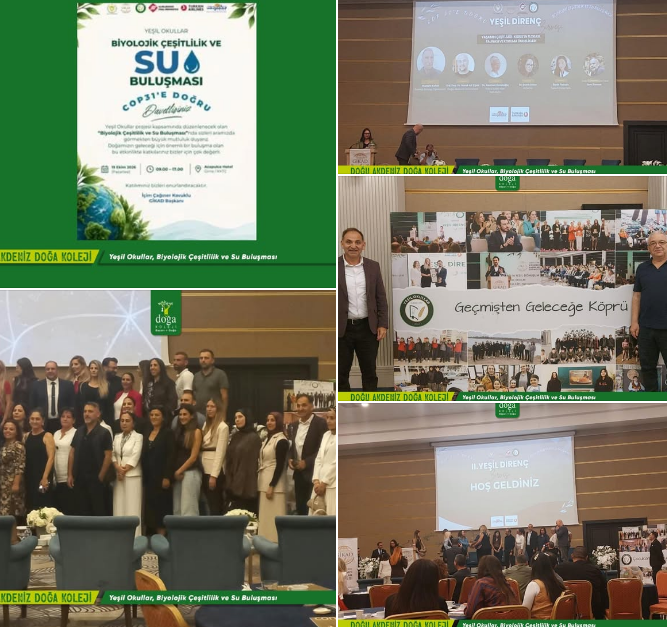 DOĞU AKDENİZ DOĞA KOLEJİ, YEŞİL OKULLAR BULUŞMASINDA!